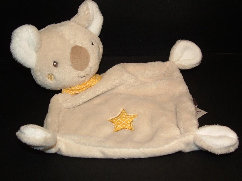 BABYDREAM KOALA BEER KNUFFELDOEK VELOURS BEIGE/WIT, Ophalen of Verzenden, Nieuw, Overige typen