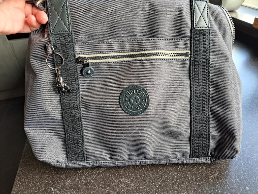 Zo goed als nieuwe Kipling Art tas, kleur: blauw, Sieraden, Tassen en Uiterlijk, Tassen | Schoudertassen, Ophalen of Verzenden
