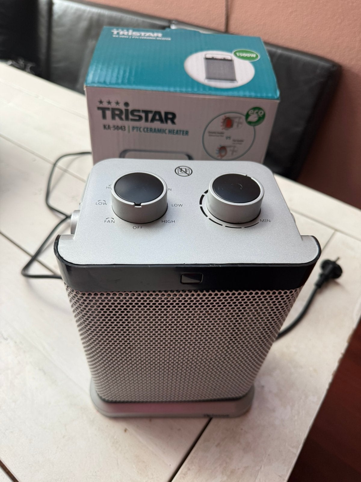 Tristar KA-5043 PTC ceramic heater, Ophalen of Verzenden, Nieuw