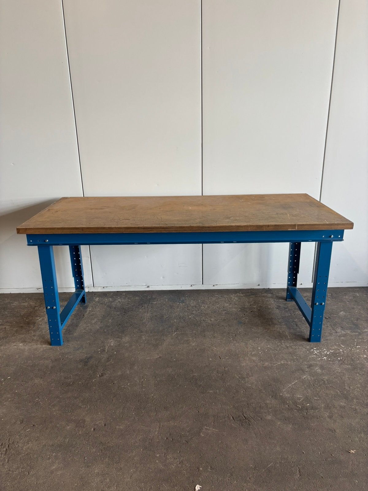 Stevige verstelbare werkbank / werktafel / werkbanken, Ophalen, Gebruikt, ., 170 cm of meer