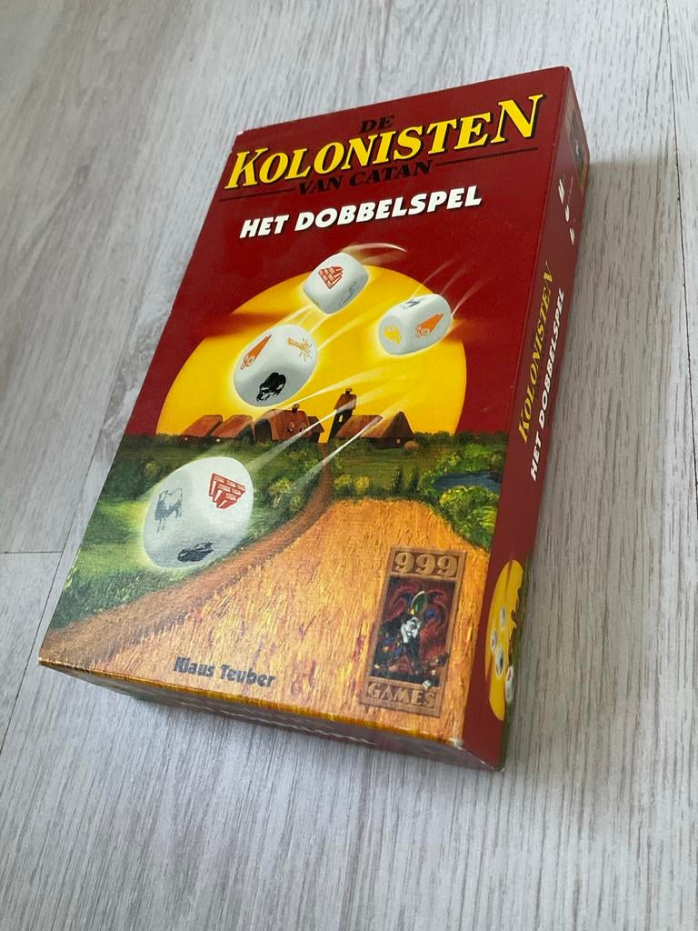 Kolonisten van Catan: Het Dobbelspel, Een of twee spelers, Ophalen of Verzenden, Zo goed als nieuw