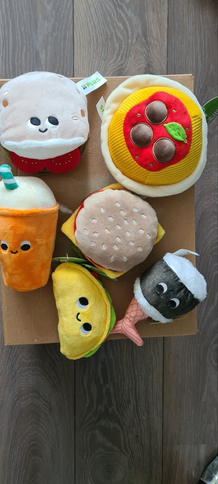 plus Beter Bikken Buddies complete set knuffels met kaartje, Plus, Ophalen of Verzenden