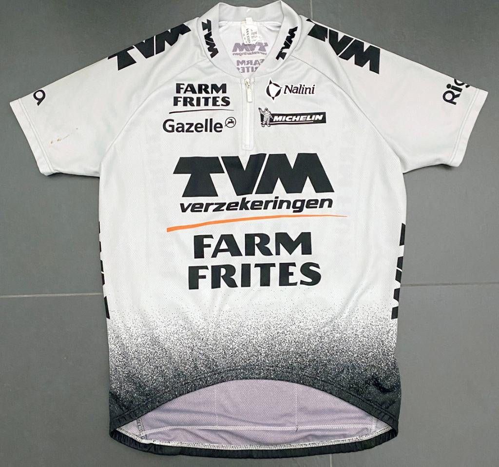 Wielershirt TVM-FARM FRITES – MARTIN VAN STEEN  naamlabel 98, Sport en Fitness, Wielrennen, Ophalen of Verzenden, Overige typen