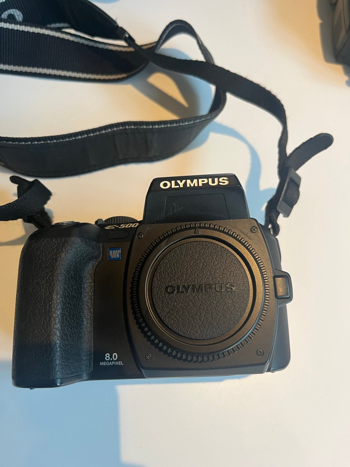 Olympus E-500 Spiegelreflexcamera met 2 lenzen en flitser, Audio, Tv en Foto, Gebruikt, Spiegelreflex, Ophalen of Verzenden, Olympus