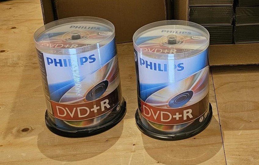 Philips DVD+R 200 stuks NIEUW, Ophalen of Verzenden, Nieuw, Dvd