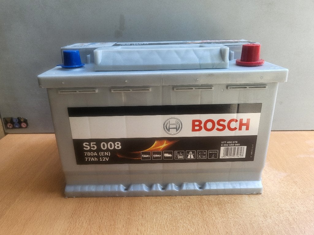 Battery BOSCH S5 12V--77Ah--780A, Ophalen