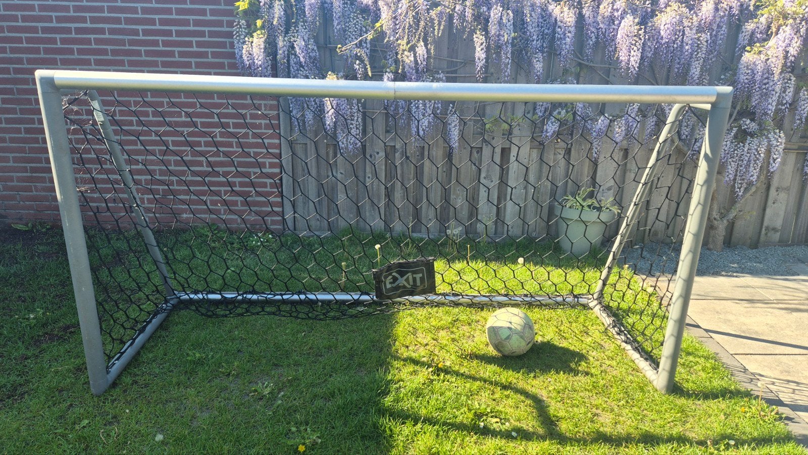 Voetbal goal groot, Ophalen, Gebruikt, Overige typen