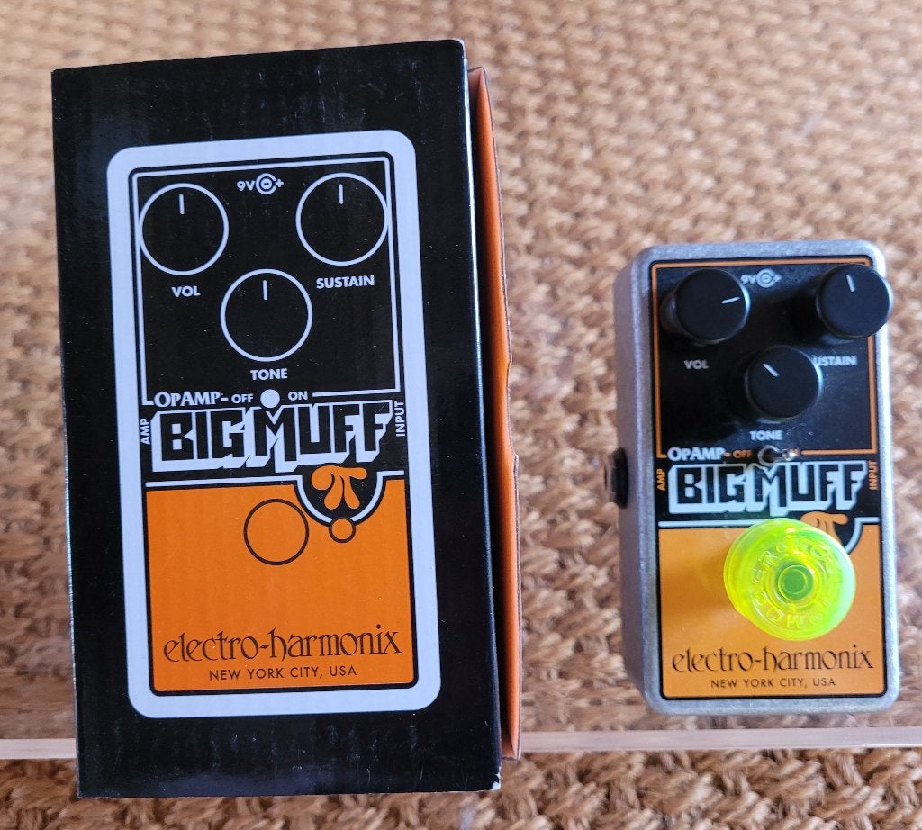 Electro Harmonix	Op-Amp Big Muff Pi Fuzz, Ophalen, Zo goed als nieuw, Distortion, Overdrive of Fuzz