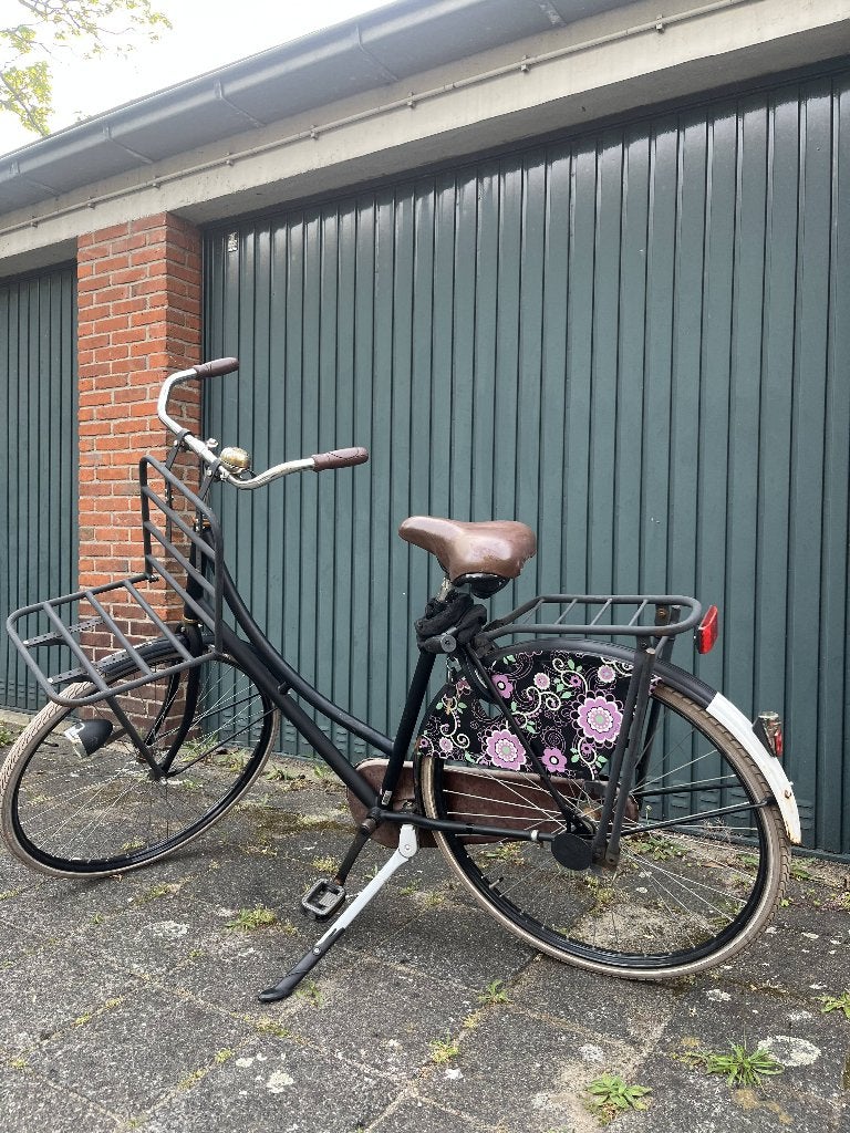 Damesfiets | Fiets met rekje, Fietsen en Brommers, Fietsen | Dames | Damesfietsen, Ophalen, Gebruikt, Terugtraprem, Overige merken