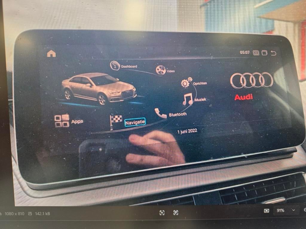 Audi A4/A5L 09-16Y Android Navigatie Multimedia Scherm, Ophalen of Verzenden, Zo goed als nieuw