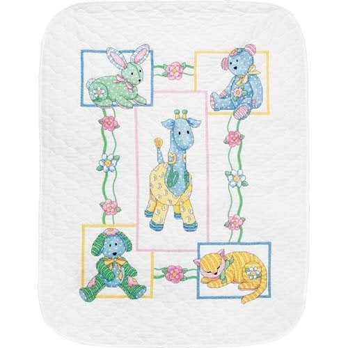 borduurpakket BABY'S FRIENDS quilt dimensions Marti, Ophalen of Verzenden, Nieuw, Handborduren, Borduurpakket