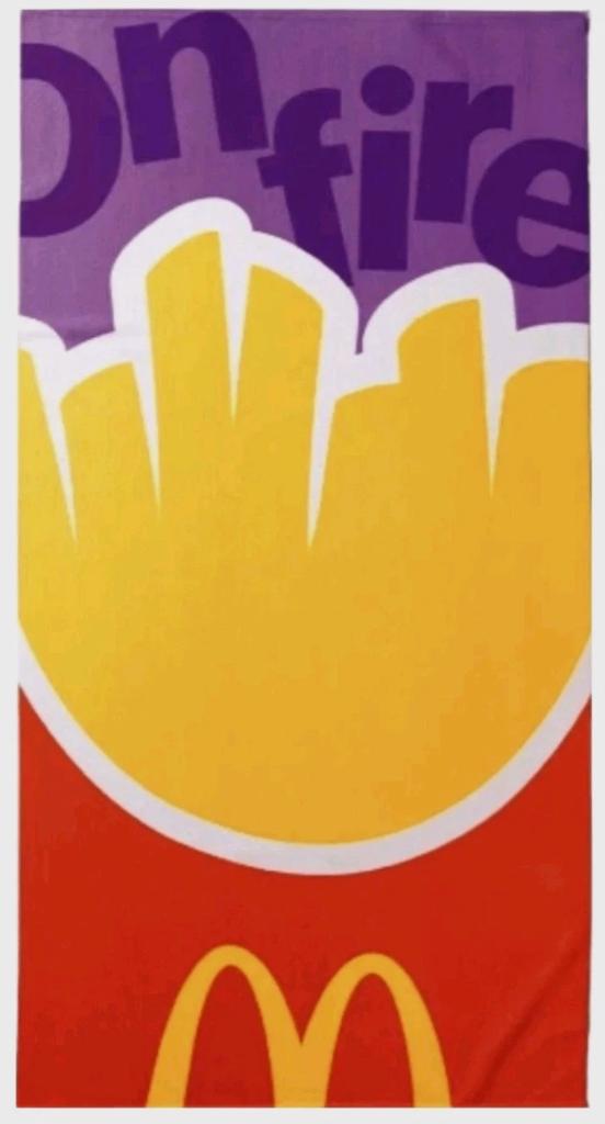 McDonald's limited edition beach towel from Italy, Ophalen of Verzenden, Nieuw