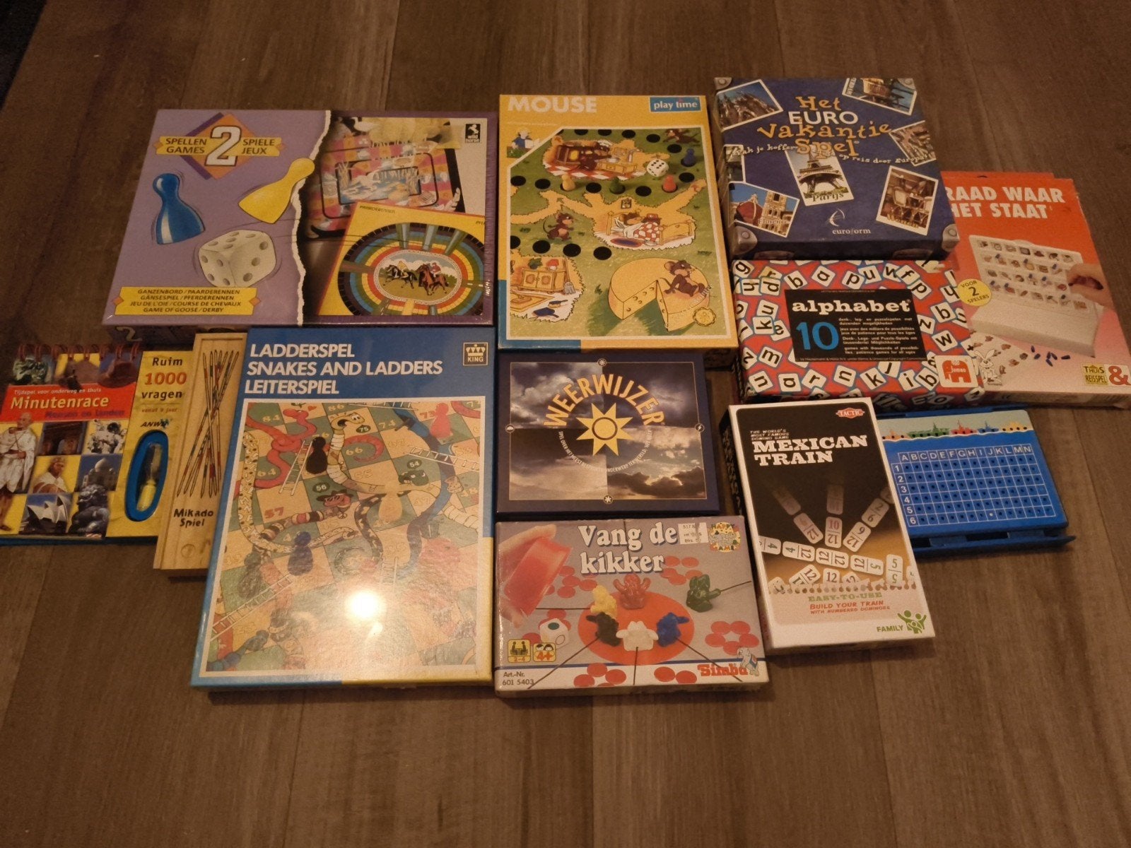 Diverse bordspellen voor met je kind, Een of twee spelers, Ophalen of Verzenden, Gebruikt