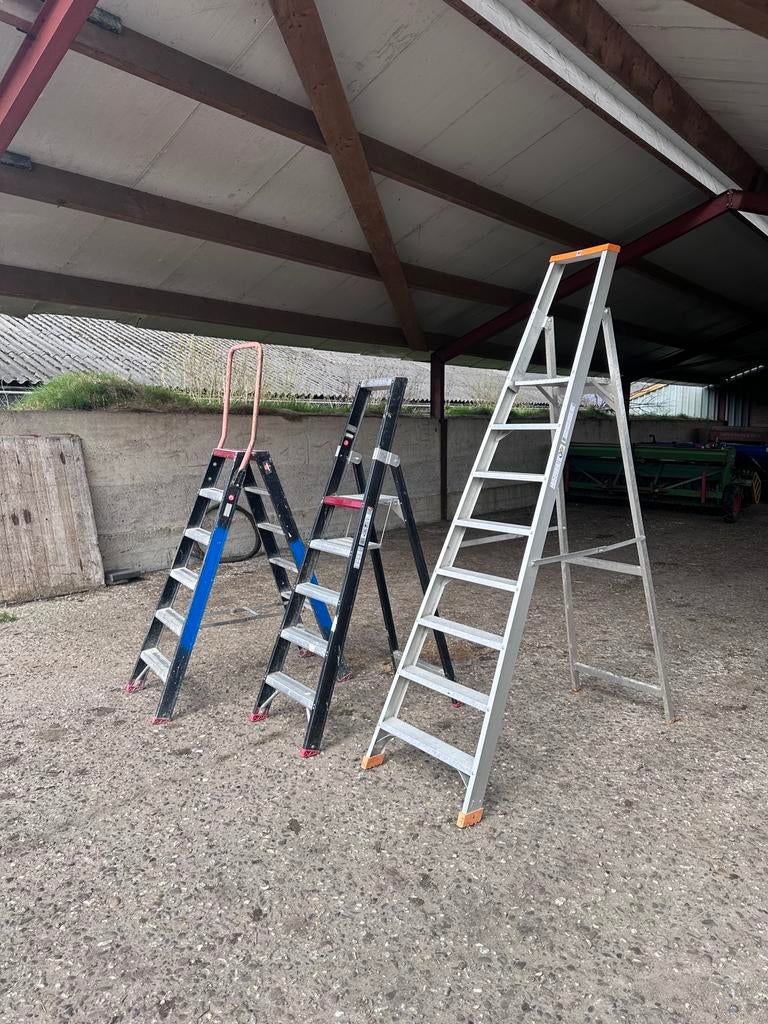 Trappen ladders altrex tdo tgb little jumbo, Doe-het-zelf en Verbouw, Ladders en Trappen, Ophalen, Trap, Zo goed als nieuw, Opvouwbaar of Inschuifbaar