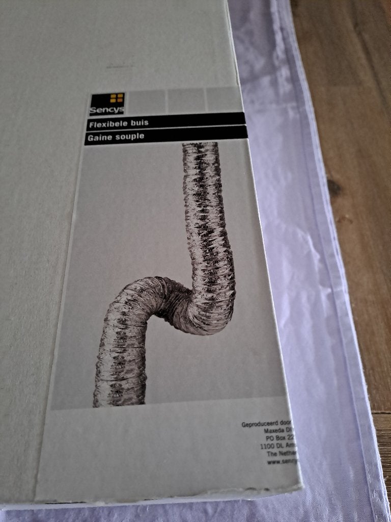 flexibele aluminium buis, Ophalen, 80 mm of meer, 2 tot 4 meter, Overige typen