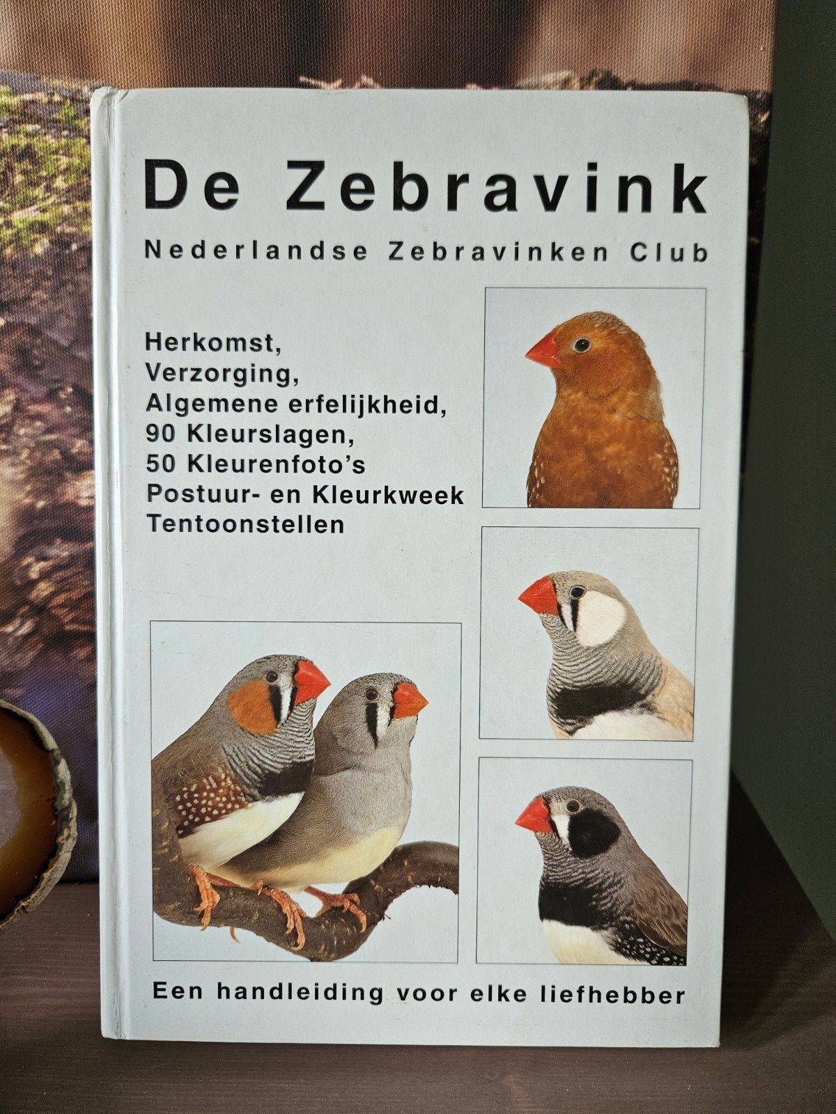 De Zebravink - Nederlandse Zebravinken Club, Ophalen of Verzenden, Zo goed als nieuw, Vogels, Nederlandse Zebravinken Club