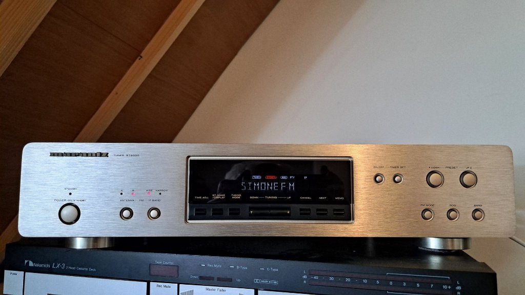 Marantz ST 6000 tuner (champagne), Ophalen, Zo goed als nieuw, Analoog