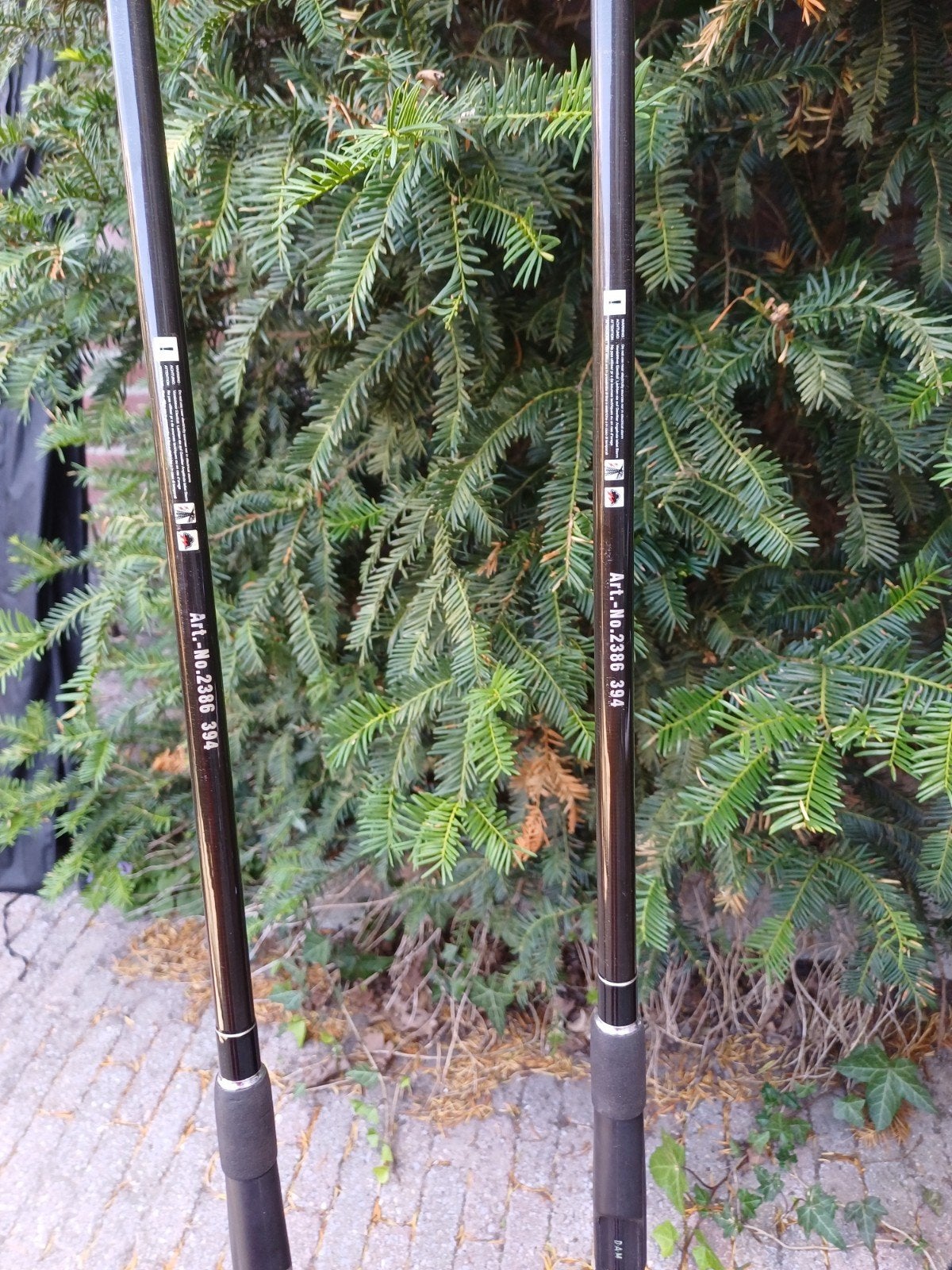 dam hengels 3.9m 3lbs, Watersport en Boten, Ophalen, Gebruikt, Werphengel