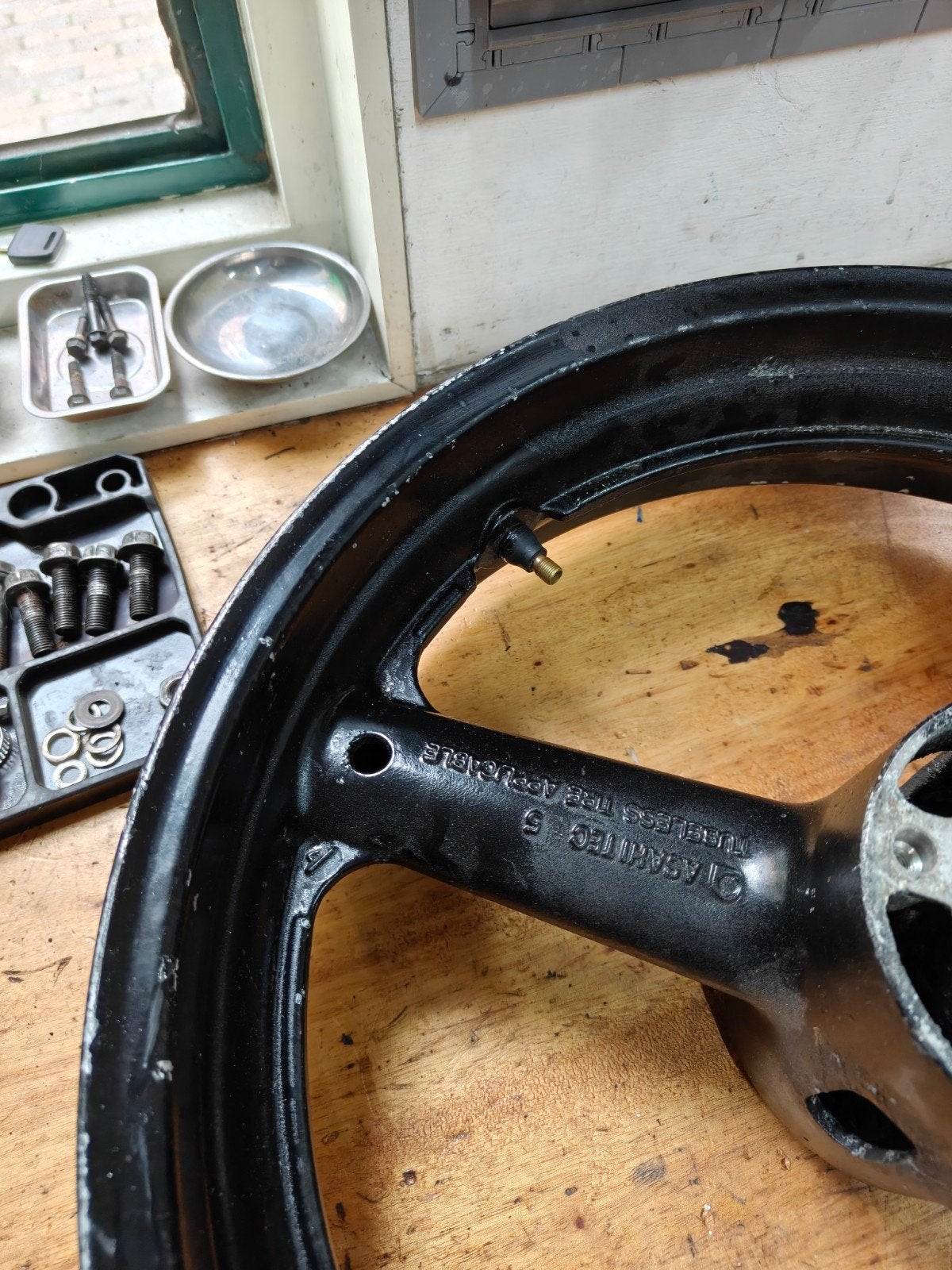 Suzuki Hayabusa Gen 1 Voorwiel - Gebruikt, Ophalen, Gebruikt