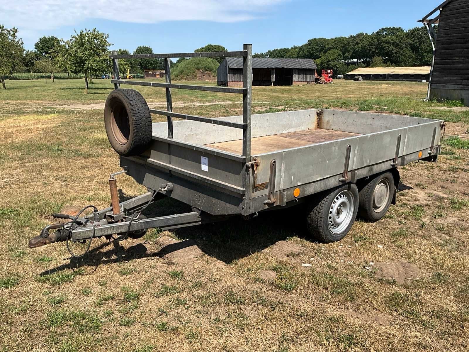 1990 Hapert DL 2000 Aanhangwagen, Gebruikt