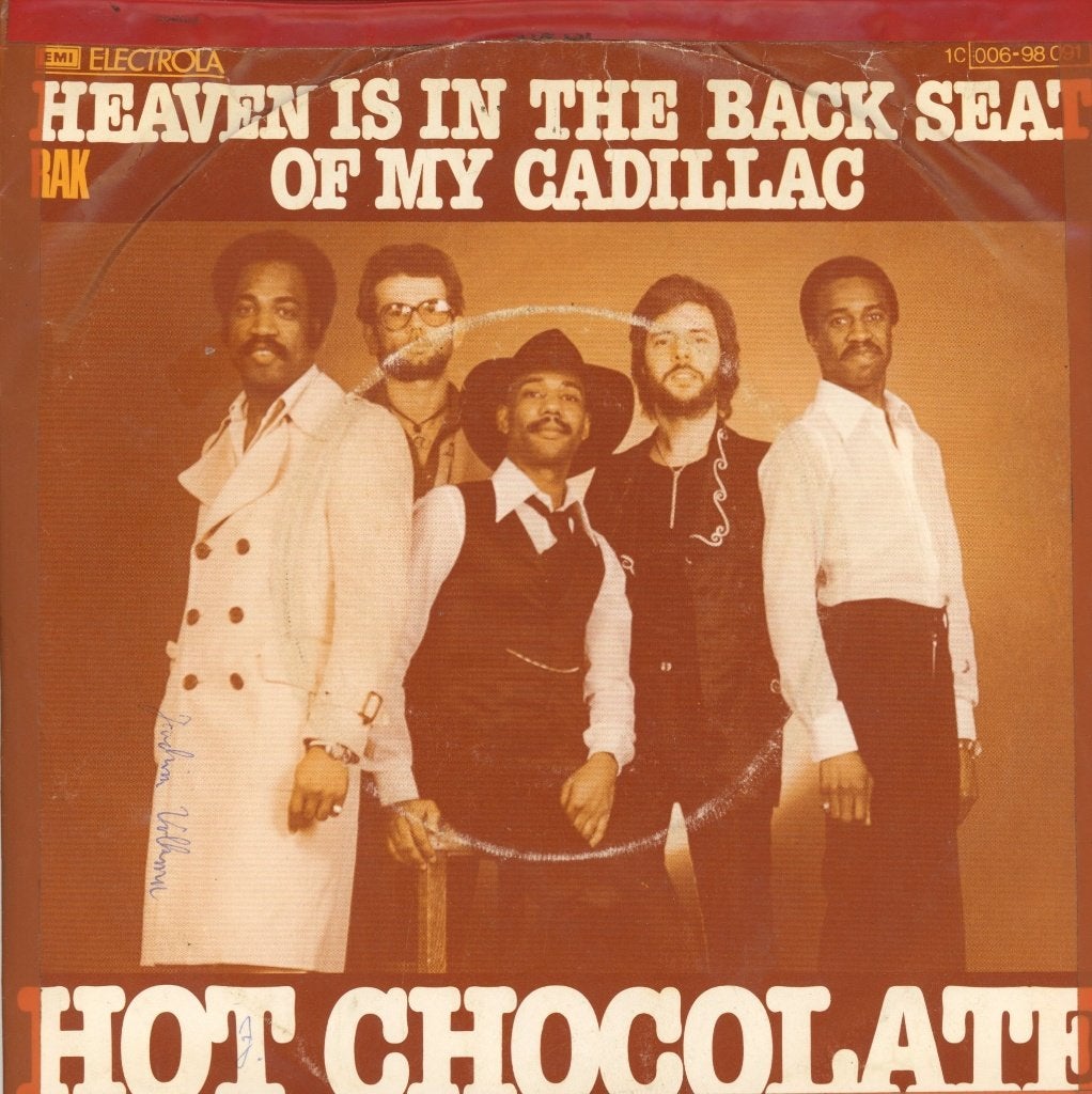 S Hot Chocolate - Heaven Is A Back Seat Of My Cadillac, Gebruikt, Verzenden, 7 inch, Pop