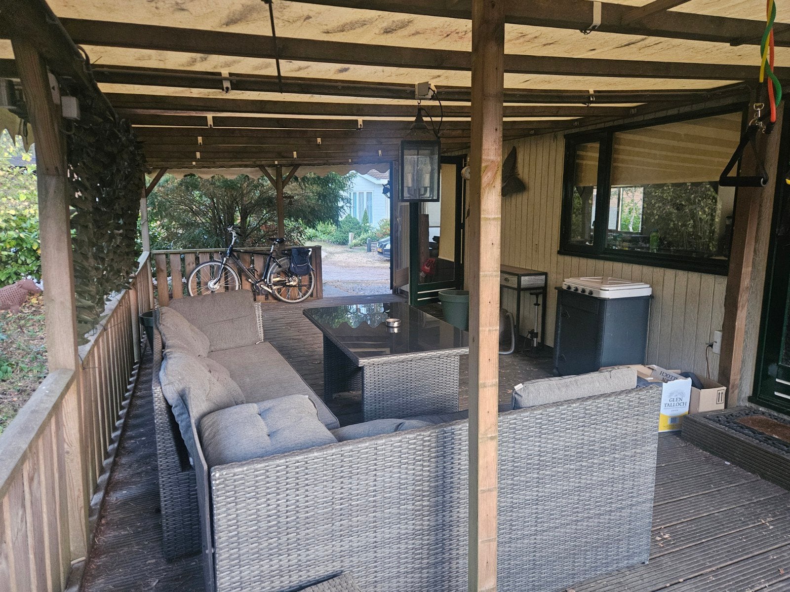 Houten Veranda, Tuin en Terras, Ophalen, Veranda