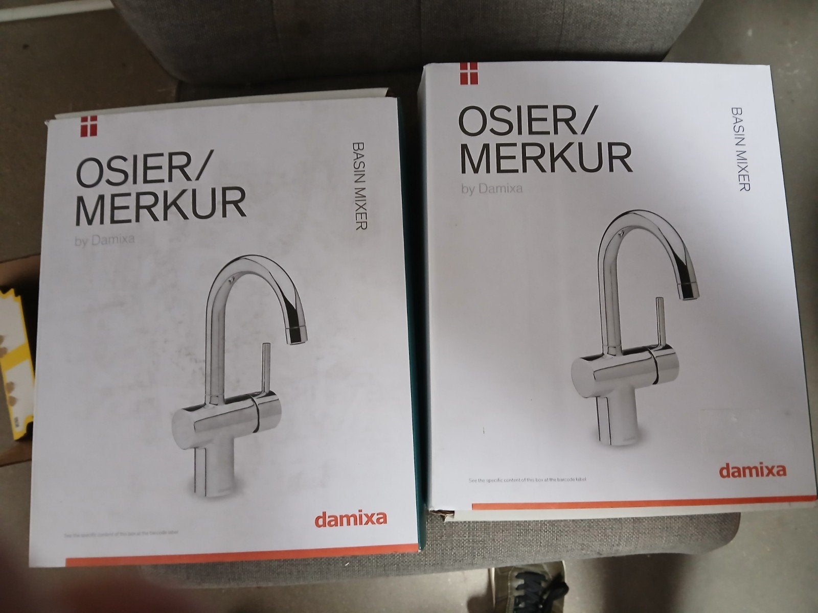 2 stuks  Damixa Merkur Wastafelmengkraan Chroom, Ophalen of Verzenden, Nieuw, Chroom, Kraan
