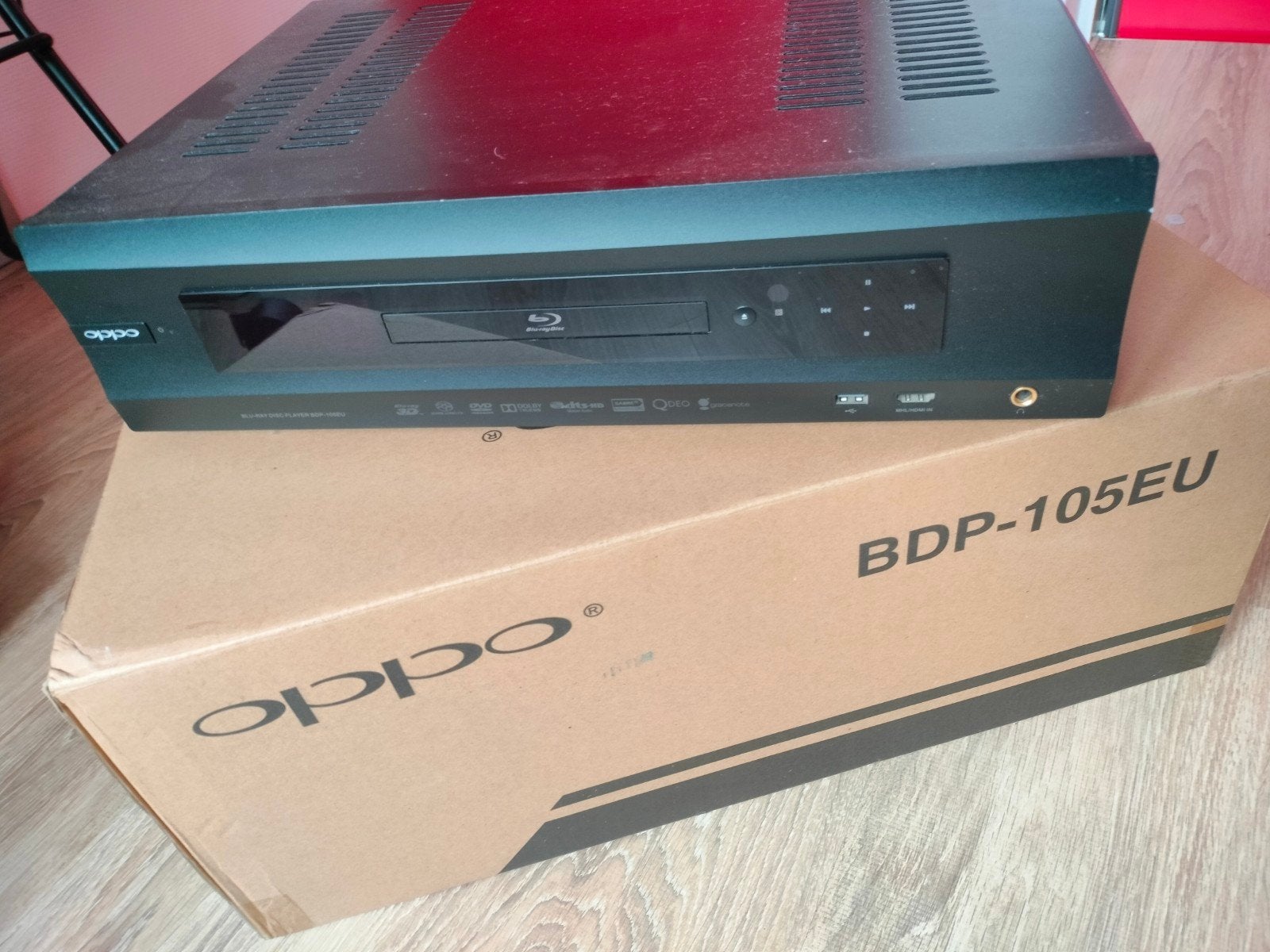 OPPO BDP-105 ZGAN Incl accesoires en doos, Ophalen, Zo goed als nieuw, Overige merken