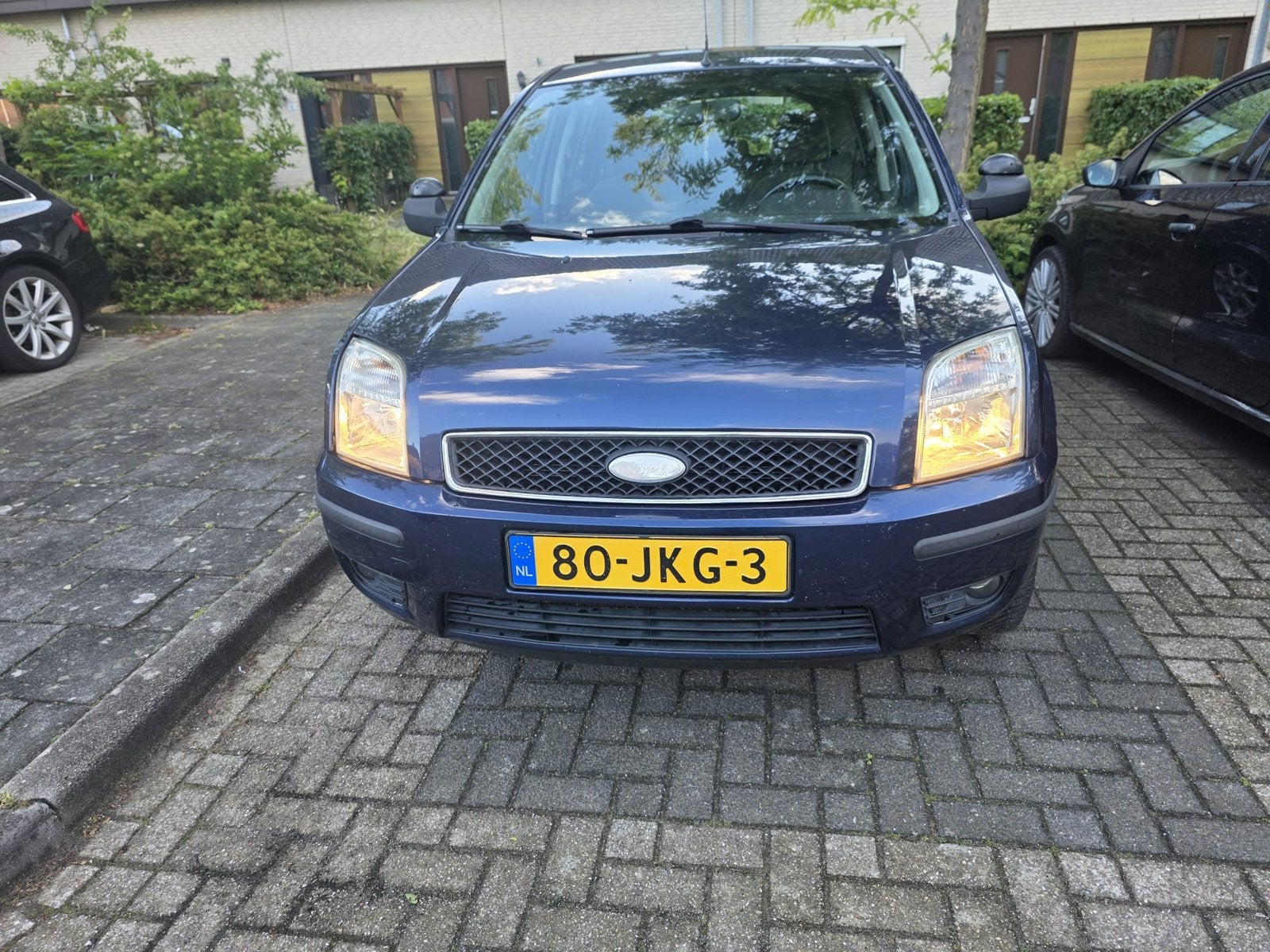 Ford Fusion 1.4 16V 2005 Blauw, Voorwielaandrijving, 15 km/l, 40 €/maand, Blauw