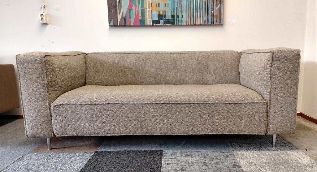 Gelderland 6400 | 2,5 zits | Beige bouclé | Refurbished, Info@andriesign.nl, 150 tot 200 cm, Tweepersoons, 75 tot 100 cm