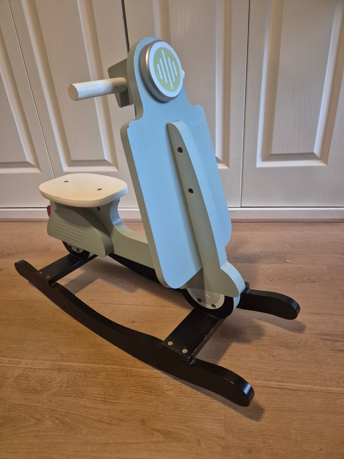 Houten Hobbelscooter - Speelgoed Scooter Hobbelpaard, Ophalen, Gebruikt, Jongen of Meisje