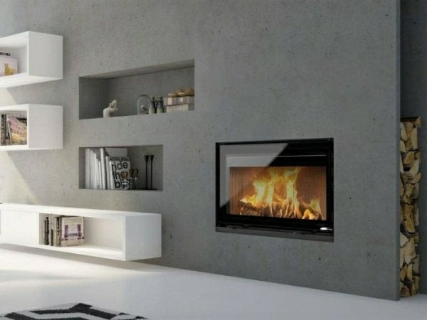 Zomerdeals nu - 15% / - 50% op nieuwe inbouw Houthaarden, Ophalen of Verzenden, Nieuw, Inzethaard, Houthaard