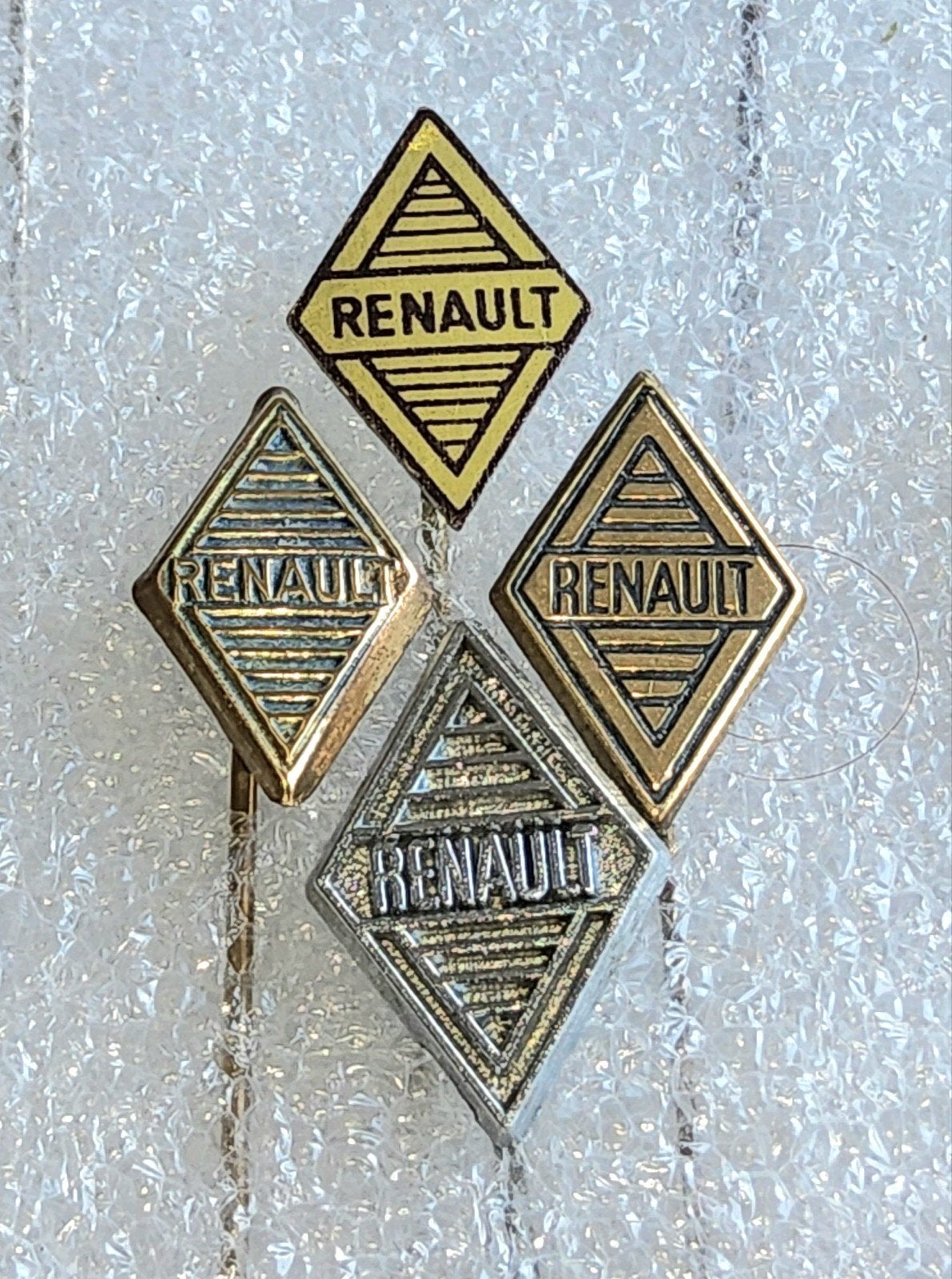 4 Renault Speldjes - Vintage Collectie, Ophalen of Verzenden, Gebruikt