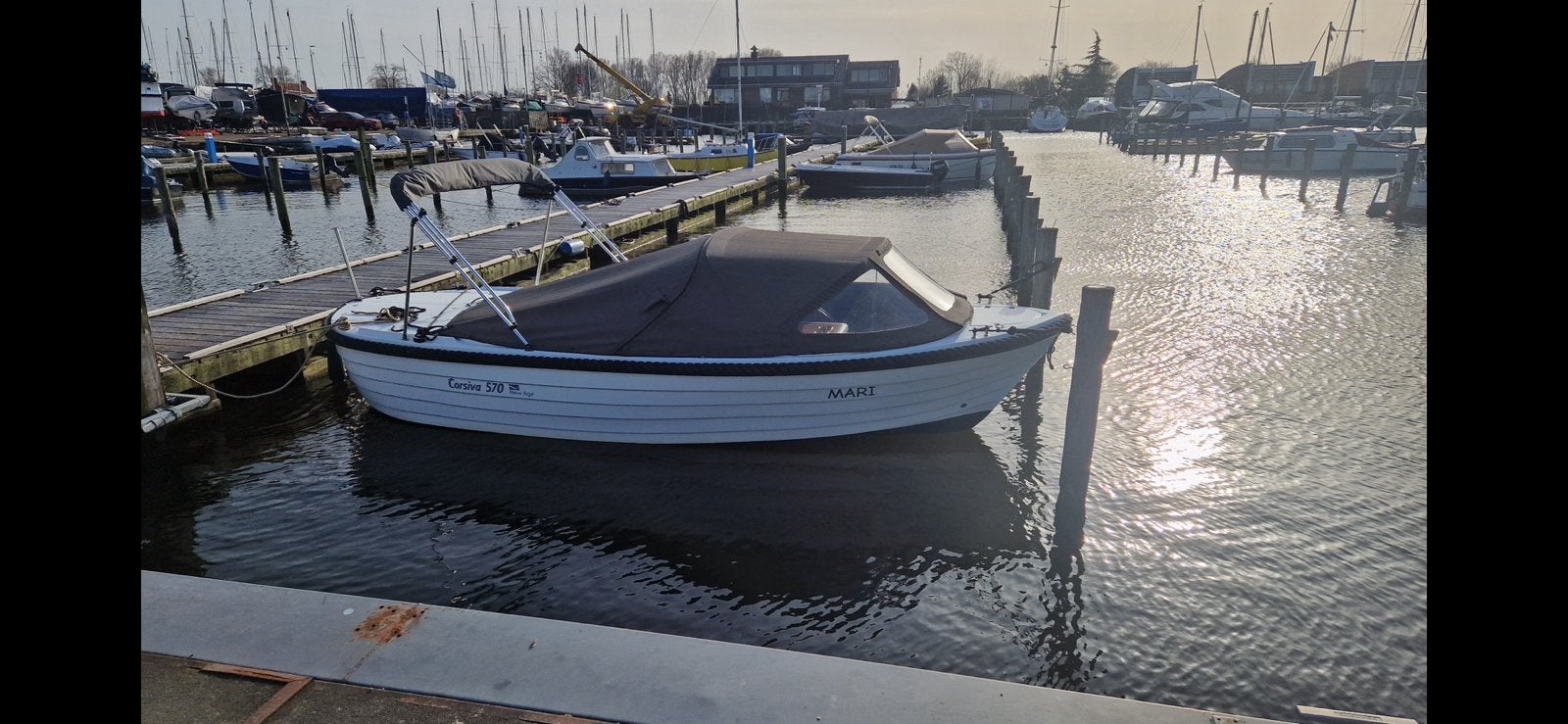 Corsiva 570 Tender sloep New Age incl trailer, Ophalen of Verzenden, Zo goed als nieuw