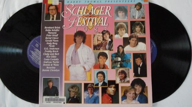 Harry Thomas presenteert Schlagerfestival 1985, Cd's en Dvd's, Vinyl | Overige Vinyl, Gatefold hoes, Ophalen of Verzenden, Gebruikt