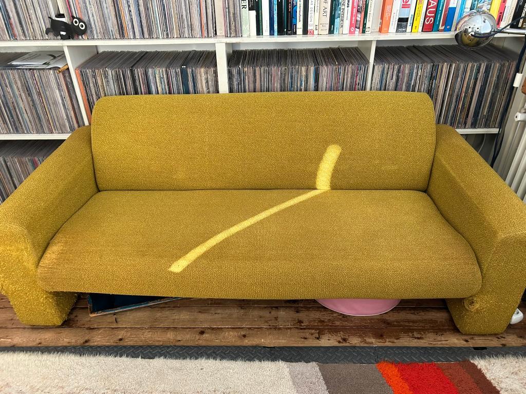 Artifort 691 design bankje opknapper, Ophalen, Gebruikt, 150 tot 200 cm, Tweepersoons