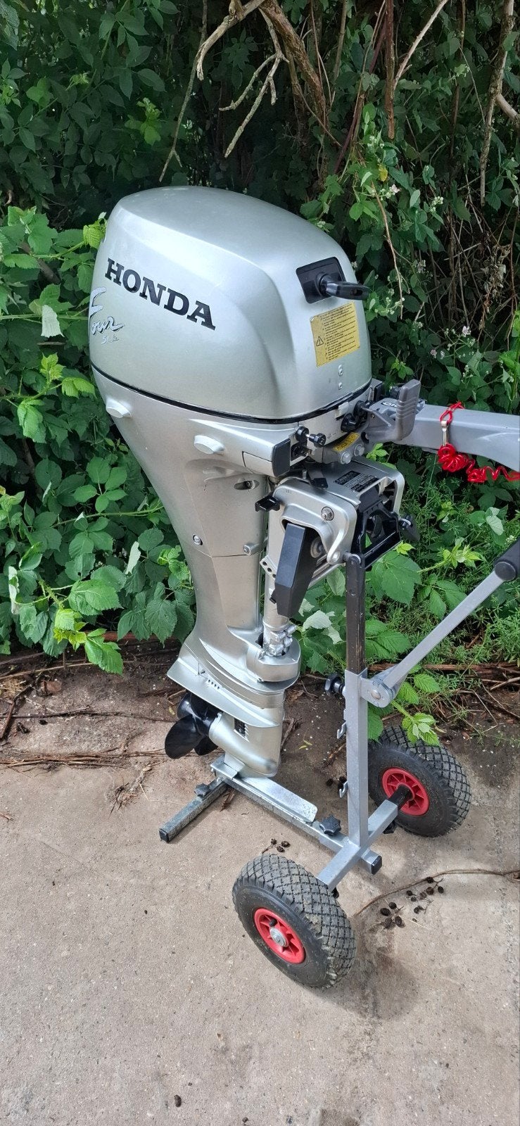 Honda 8 pk 4takt langstaart, Ophalen of Verzenden, Gebruikt, Benzine, 5 tot 10 pk