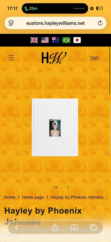GEZOCHT: hayley by phoenix johnson fotoboek, Ophalen of Verzenden, Zo goed als nieuw