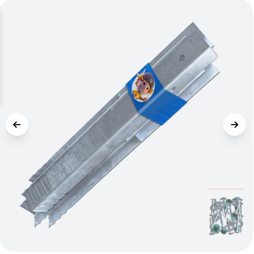 Wickey SolidLock Hoekanker - Verzinkt staal, Ophalen, 250 mm of meer, Overige typen, Nieuw