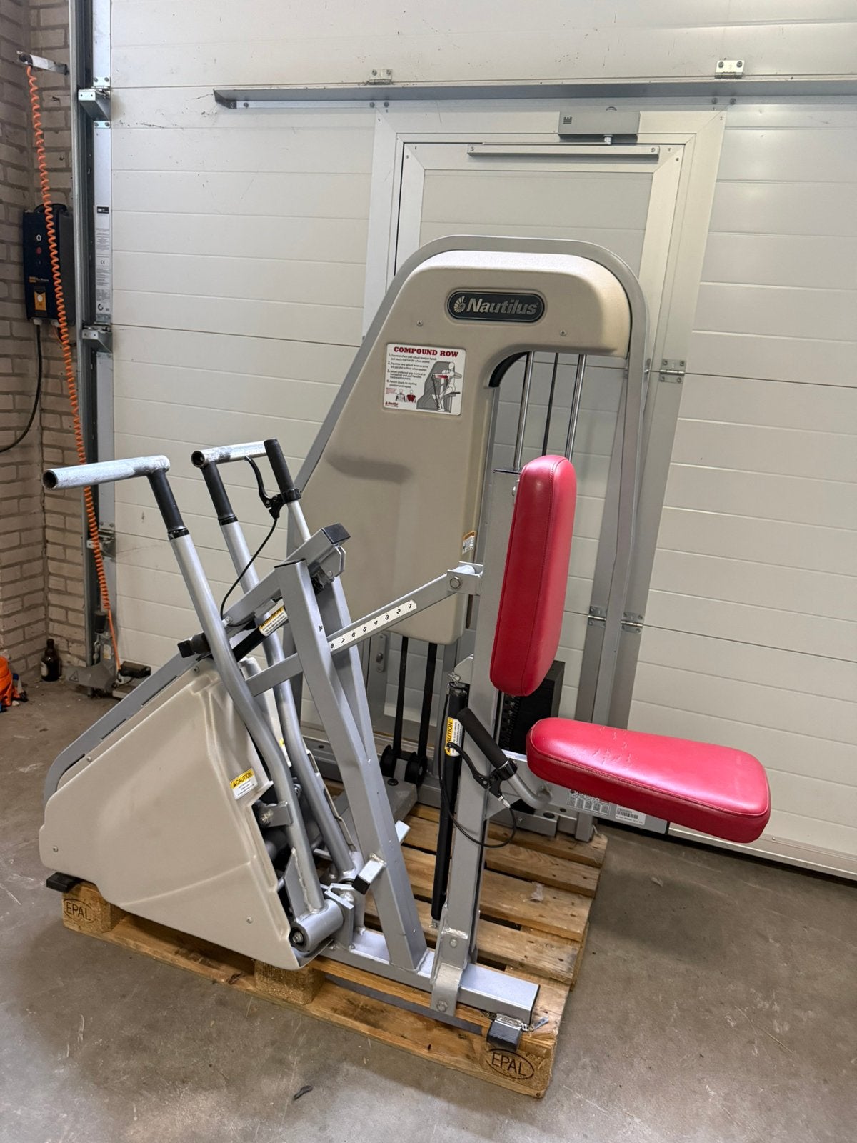 Nautilus 2st Compound row/ seated row/ rudergerät/ rower, Sport en Fitness, Fitnessmaterialen, Ophalen, Gebruikt, Overige typen