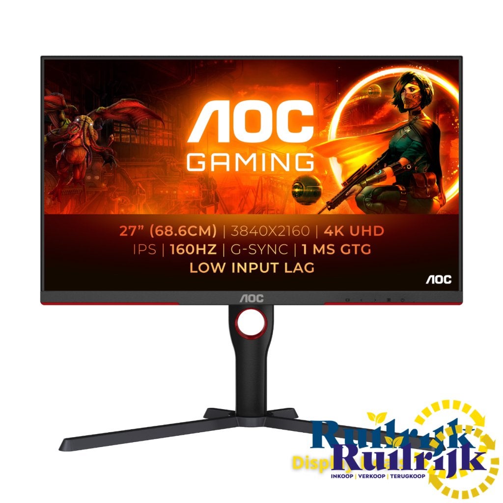 AOC Gaming U27G3X 27 inch 4K Ultra HD 160Hz IPS Monitor -NEW