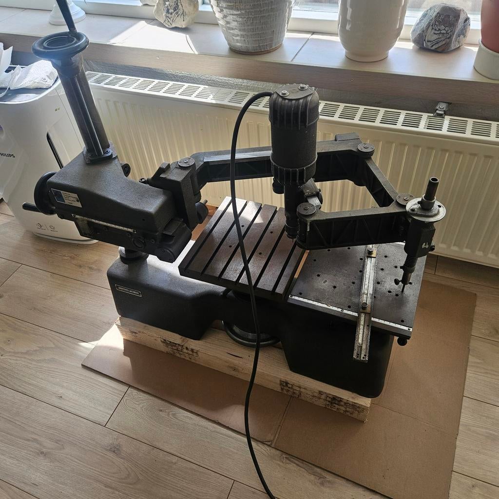 Graphograph Graveermachine met Freesjes en Letterdoos, Ophalen, Zo goed als nieuw
