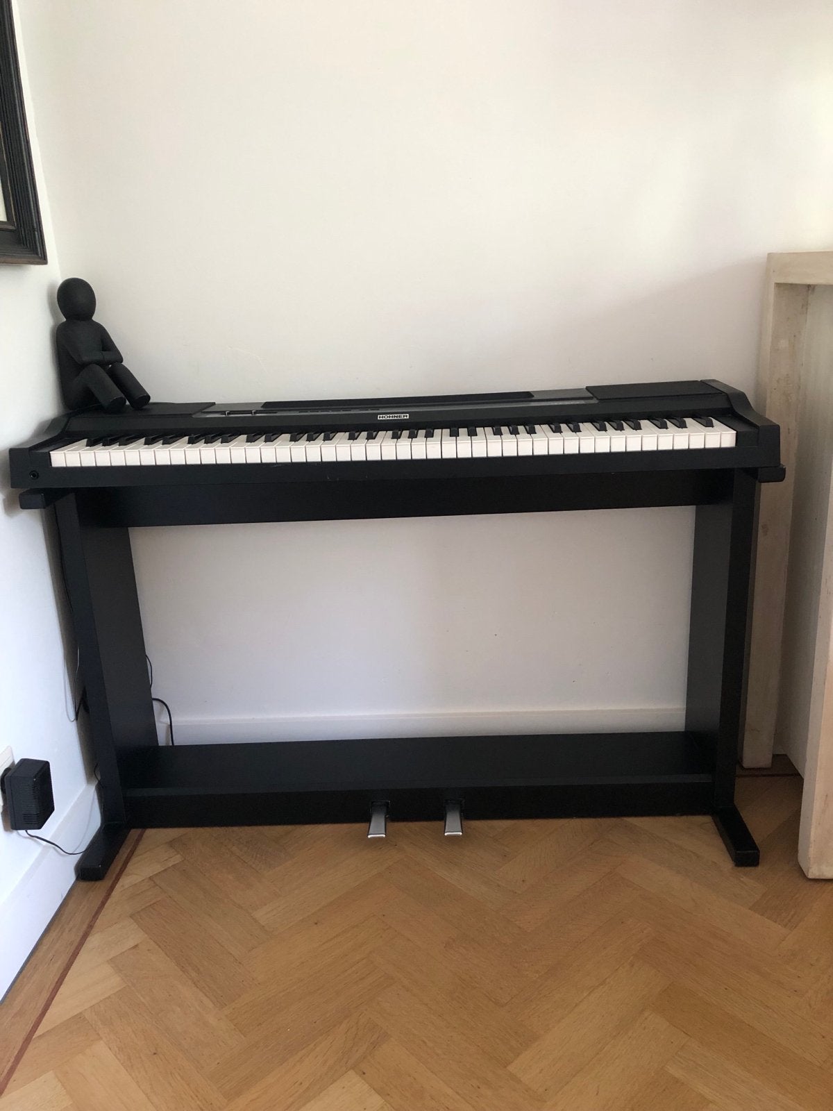 Hohner HDP760 Digitale Piano met Meubel en Pedalen, Muziek en Instrumenten, Piano's, Ophalen, Gebruikt, Zwart, Digitaal
