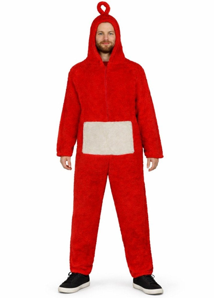 Tele tubbie pakken, Carnaval, Verkleed kleding Unisex, Carnaval, Verzenden, Nieuw, Overige maten