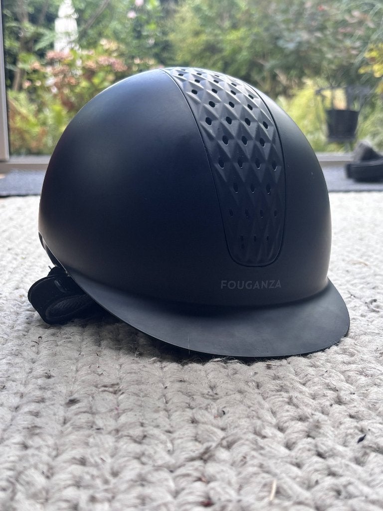 Cap Fouganza maat 55, Dieren en Toebehoren, Paardrijkleding, Dressuur, Fouganza, Kinderen, Ophalen of Verzenden