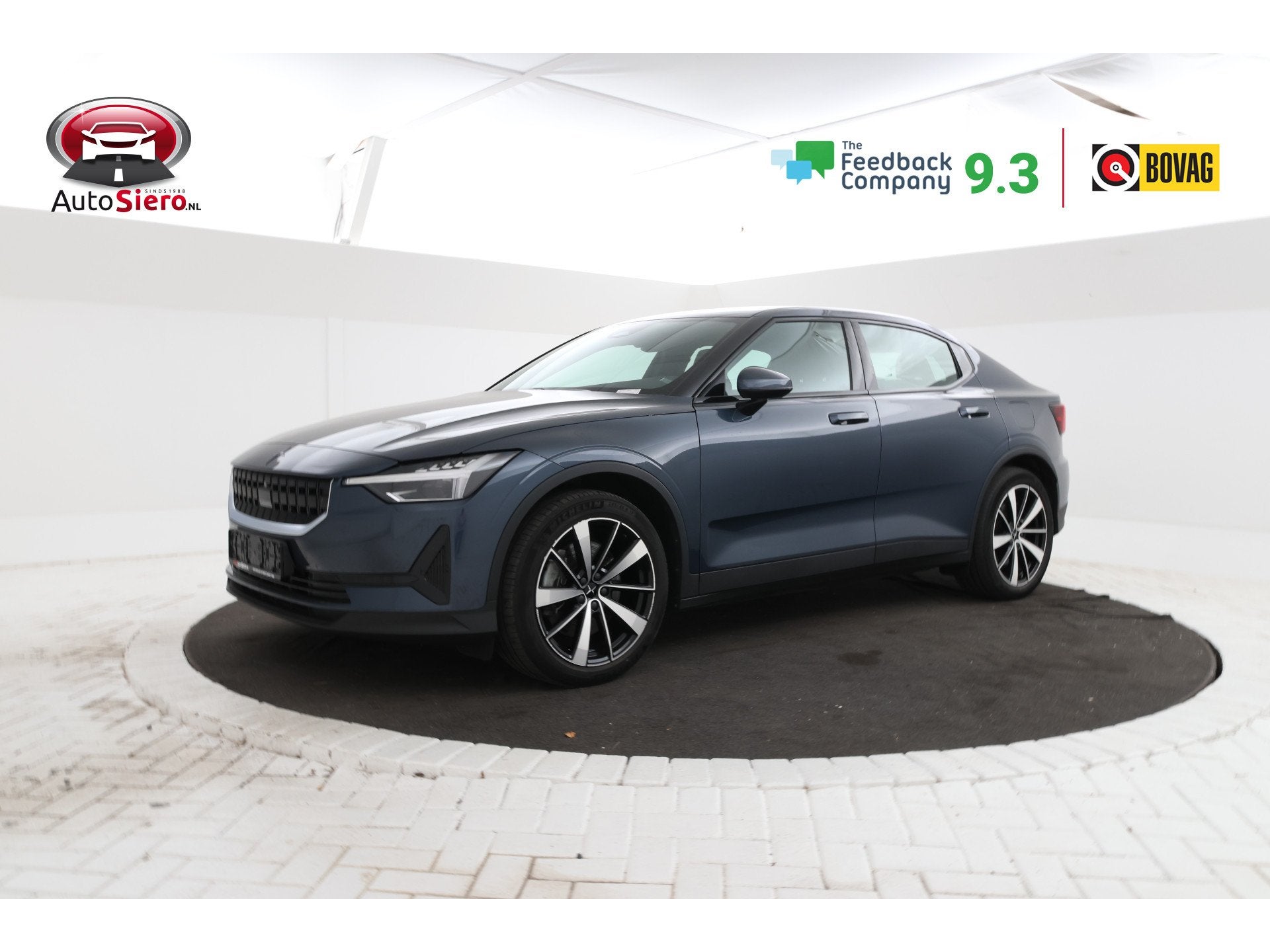 Polestar 2 Standard Range Single Motor 63kWh (bj 2022), Auto's, Stof, Blauw, Elektrisch, Particulier