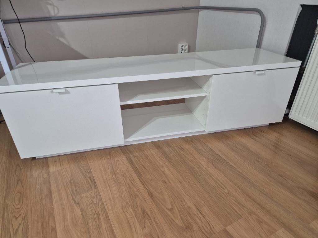 TV meubel BYAS van IKEA 2e Hands met lichte schade in delen, Huis en Inrichting, Ophalen, Kunststof, Gebruikt, 150 tot 200 cm