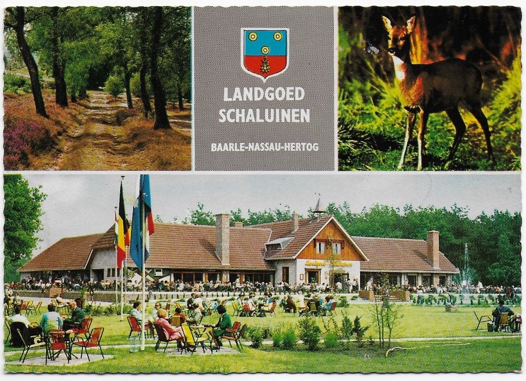 Baarle Nassau Hertog gelopen Ansichtkaart ( B6207 ), Ophalen of Verzenden, 1980 tot heden, Gelopen, Noord-Brabant