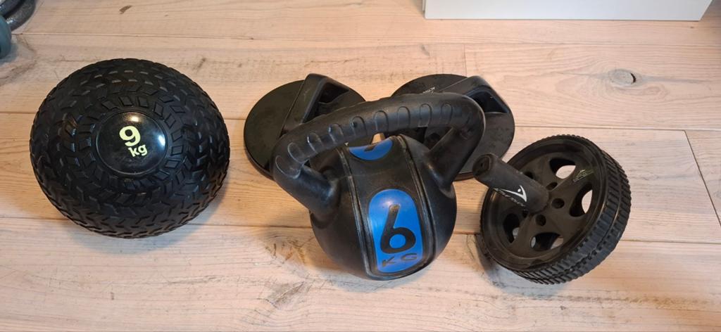Fitnessset: Medicijnbal, Kettlebell en meer, Sport en Fitness, Ophalen