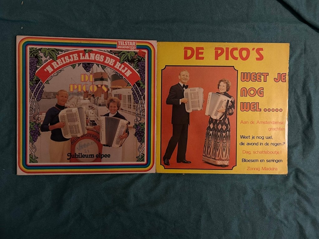 2 LP's De Pico's (ook per stuk te koop), Ophalen of Verzenden, Gebruikt, 12 inch, Levenslied of Smartlap